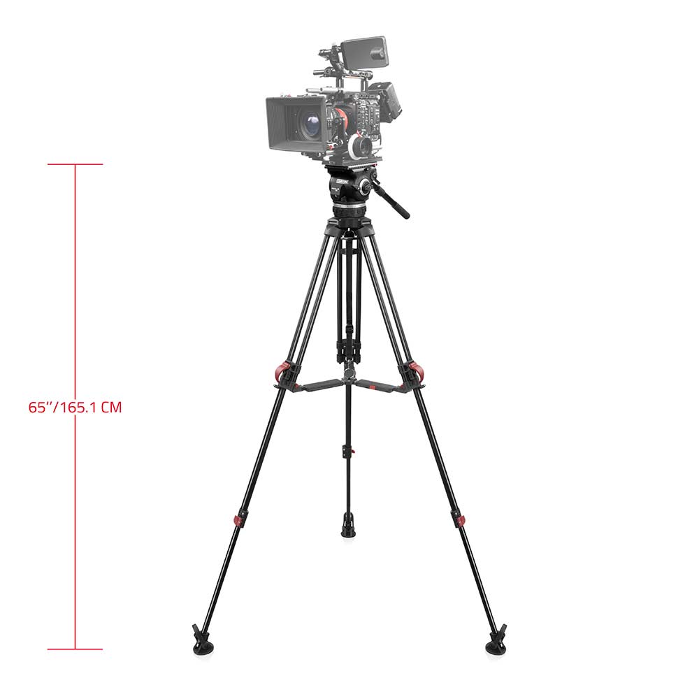 FOCUS 18 Fluid Head with Red Lock Legs Mid-Level Spreader 14_SHAPE_FOCUS_18_Fluid_Head_with_Red_Lock_Legs_Mid-Level_Spreader