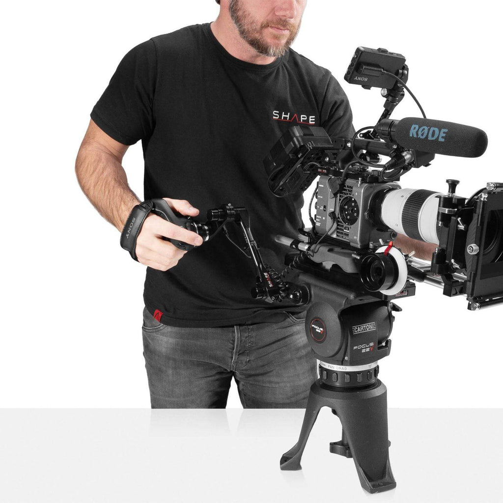 Sony FX6 Side handle adaptor to ARRI Rosette 14_SHAPE_Sony_FX6_Side_Handle_Adapter