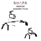 Blackmagic Cinema Camera 6K/6K Pro/6K G2 Shoulder Mount 15_SHAPE_Blackmagic_Cinema_Camera_6K_6K_PRO_6K_G2_Shoulder_Mount