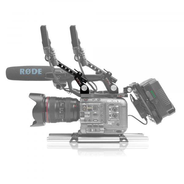 Sony FX6 baseplate, top plate, controller top handle, Quick handle, VF. mount, matte box, follow focus pro 15_SHAPE_Sony_FX6_Camera_Bundle_Rig_Kit