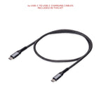 Fast Charger Kit USB-C with 2x Mini V-Mount 99Wh Batteries 17_SHAPE_Fast_Charger_Kit_USB-C_with_2x_Mini_V-Mount_99Wh_Batteries
