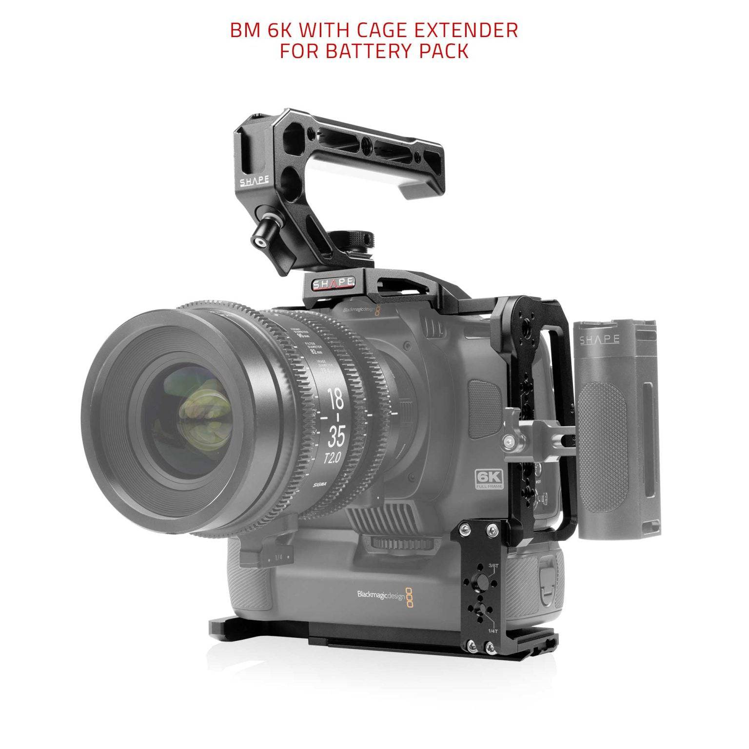 Blackmagic Cinema Camera 6K/6K Pro/6K G2 Shoulder Mount Kit 18_SHAPE_Blackmagic_Cinema_Camera_6K_6K_PRO_6K_G2_Shoulder_Mount_Kit