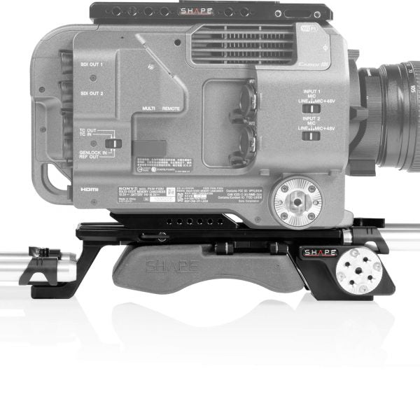 Sony FX9 baseplate, cage, top handle, long VF, 4x5.6 matte box, follow focus pro 21_SHAPE_Sony_FX9_Camera_Bundle_Rig_Kit