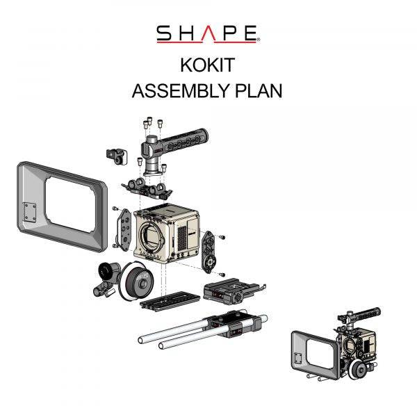 RED® KOMODO™ & KOMODO™ 6K Production pack kit with Matte box and Follow Focus 22_SHAPE_RED__KOMODO____KOMODO__6K_Production_Pack_Camera_Bundle_Rig_Kit