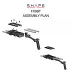 Sony FX9 baseplate and top plate 25_SHAPE_Sony_FX9_15_mm_Baseplate_with_Top_Plate