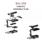 Sony FX9 cage handle EVF mount 27_SHAPE_Sony_FX9_Camera_Cage__Top_Handle__Rod_Bloc_System_and_View_Finder_Mount