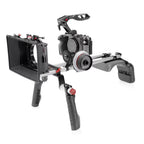 Shoulder Mount Matte Box Follow Focus For Sony FX5